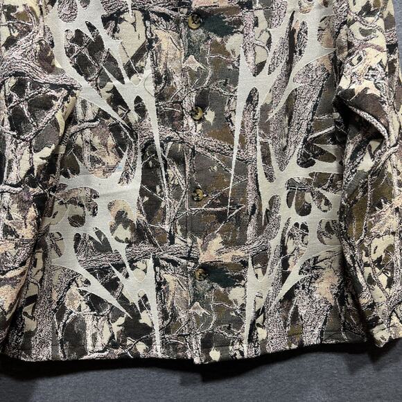Rare Rebel Vengeance Tapestry Camo Hunting Jacket Mens Size M NWT - Picture 3 of 12